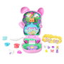Mattel Estuche Animal para Mini Muñecas Polly Pocket World, 29.20x17.80x5.70 cm, Modelos Surtidos