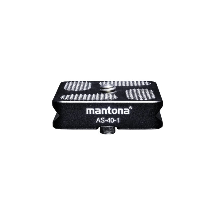 Mantona AS-40-1 Quick Release Plate compatible con Arca-Swiss Mantona AS-40-1 Quick Release Plate compatible con Arca-Swiss