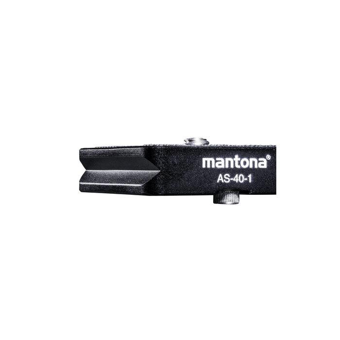 Mantona AS-40-1 Quick Release Plate compatible con Arca-Swiss Mantona AS-40-1 Quick Release Plate compatible con Arca-Swiss
