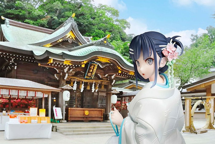 Rascal Does Not Dream of a Bunny Girl Senpai Estatua 1/7 Mai Sakurajima White Kimono Ver. 23 cm