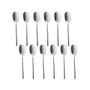 Summa Cuchara Mesa en Acero Inoxidable 18/10 Satinado, 210 mm, Plata, TENA (Set de 12)