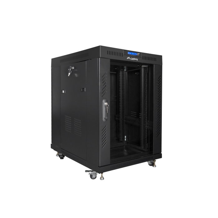 Lanberg FF01-6815-12BL Armario Rack 15U 600x800mm Negro Lanberg FF01-6815-12BL Armario Rack 15U 600x800mm Negro