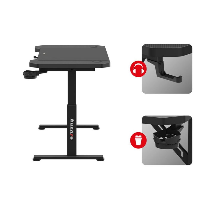Escritorio Huzaro HZ-Hero 2.6 Black Escritorio Huzaro HZ-Hero 2.6 Black