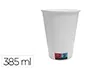 Vaso De Papel Blanco Bunzl Reciclable Pefc 385 mL Apto Bebidas Frias Y Calientes Paquete De 50 Unidades