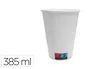 Vaso De Papel Blanco Bunzl Reciclable Pefc 385 mL Apto Bebidas Frias Y Calientes Paquete De 50 Unidades