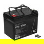 Green Cell AGM21 Batería de Plomo-Acido Sellada 12V 33Ah 5 Años 1 Pieza