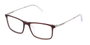 Police VPLD08-5506RZ Gafas de vista para hombre en rojo
