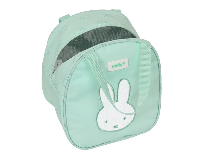 Safta Neceser Miffy Menta Reciclado y Repelente al Agua