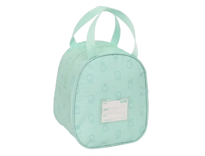 Safta Neceser Miffy Menta Reciclado y Repelente al Agua