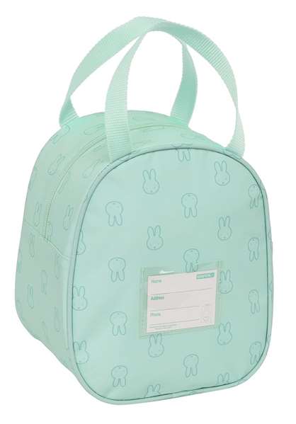 Bolsa Térmica Miffy Menta Menta 19 x 22 x 14 cm