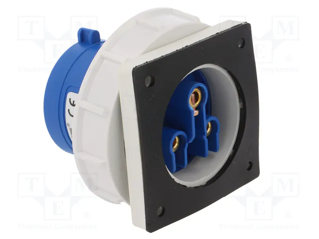 PAWBOL Conector de alimentación AC Macho 32A 400VAC 3 Pines PAWBOL Conector de alimentación AC Macho 32A 400VAC 3 Pines