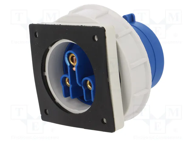 PAWBOL Conector de alimentación AC Macho 32A 400VAC 3 Pines PAWBOL Conector de alimentación AC Macho 32A 400VAC 3 Pines