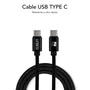 Subblim Cargador de Pared Ultra Rápido 25W con 2 Puertos y Cable USB-C a Lightning Negro y Gris