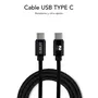 Subblim Cargador Pared Ultra Rápido 2xUSB PD25W QC3.0 SUBCHG-3WPD11 con Cable USB C a USB C y Lightning Negro