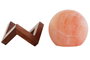DKD Home Decor Lámpara Sobremesa Árabe Rosa Marrón 15x20x15 cm 3.50 kg