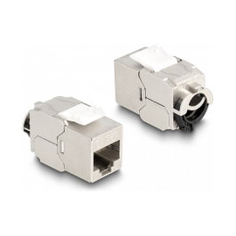 DeLOCK Módulo Keystone RJ45 RJ45 hembra a LSA Cat.6A STP 88020