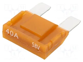 ESKA Fusible de cartucho MAXI 40A 58VDC 29mm Naranja