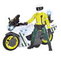Smoby Moto Fricción Guardia Civil con Figura, Luz y Sonido 17 cm