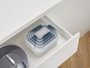 Joseph Joseph Nest Lock Set de 5 recipientes para alimentos, Azul