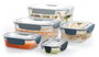 Joseph Joseph Nest Lock Set de 5 recipientes para alimentos, Azul