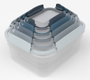 Joseph Joseph Nest Lock Set de 5 recipientes para alimentos, Azul