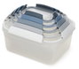 Joseph Joseph Nest Lock Set de 5 recipientes para alimentos, Azul