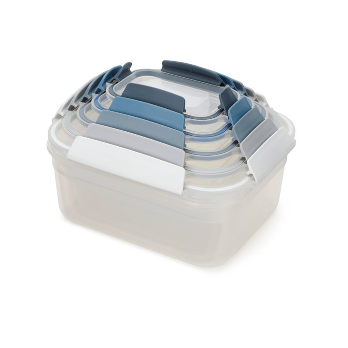 Joseph Joseph Nest Lock Set de 5 recipientes para alimentos, Azul