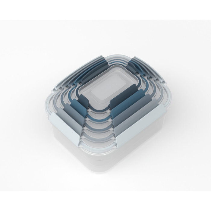 Joseph Joseph Nest Lock Set de 5 recipientes para alimentos, Azul