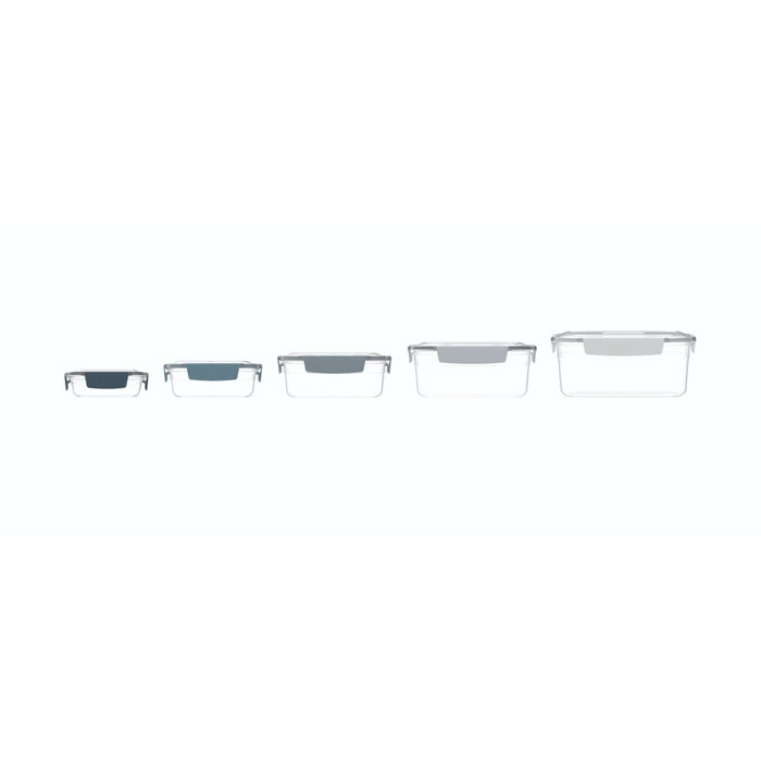 Joseph Joseph Nest Lock Set de 5 recipientes para alimentos, Azul