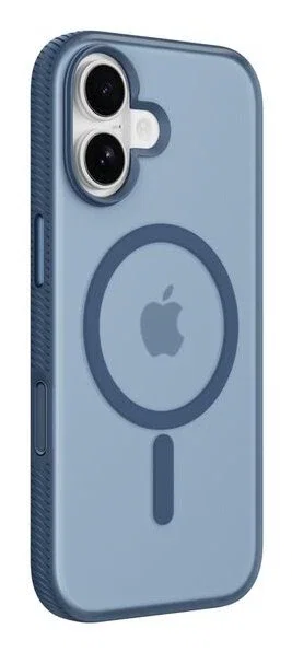 Belkin SheerForce Funda para Apple iPhone 17 de 6.3" con Protección Contra Caídas, Resistente a Golpes y Compatible con Carga MagSafe Inalámbrica, Color Marina