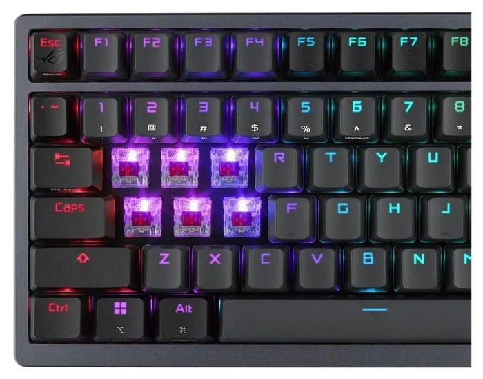 Asus ROG Azoth Black Teclado Mecánico Inalámbrico para Gaming, RGB, Distribución Polaca Asus ROG Azoth Black Teclado Mecánico Inalámbrico para Gaming, RGB, Distribución Polaca