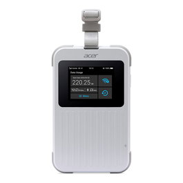 Acer Connect M6E 5G Mobile Wi-Fi 6E Enrutador Portátil con Pantalla Táctil de 8000 mAh