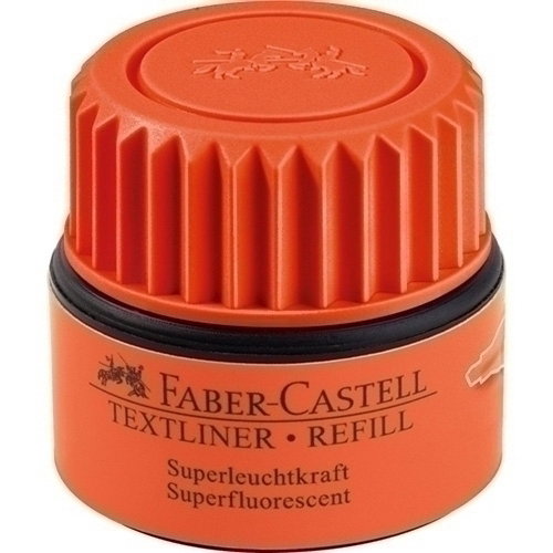 Faber-Castell Tinta de Recambio para Rotulador Textliner Naranja