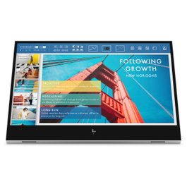 HP E14 G4 Monitor Portátil 14 Pulgadas Full HD IPS Plata