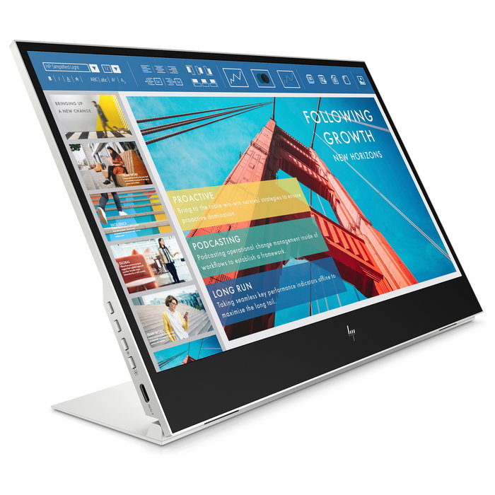 HP E14 G4 Monitor Portátil 14" (35,6 cm) - Panel IPS Full HD 1920 x 1080, USB-C, 5 ms, Plata - E-Series