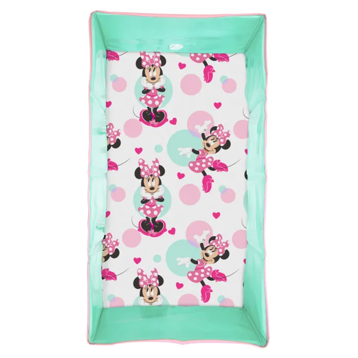 Bright Starts Disney Baby Minnie Bañera Plegable para Bebé Portátil con Forro Impermeable, Fácil de Limpiar y Drenar Bright Starts Disney Baby Minnie Bañera Plegable para Bebé Portátil con Forro Impermeable, Fácil de Limpiar y Drenar