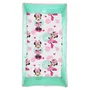 Bright Starts Disney Baby Minnie Bañera Plegable para Bebé Portátil con Forro Impermeable, Fácil de Limpiar y Drenar