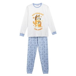 Cerdá Pijama Largo Single Jersey Bluey Azul M