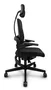NOWY STYL Silla Xilium con Mecanismo Sincro, Brazos 3D y Cabecero Negro