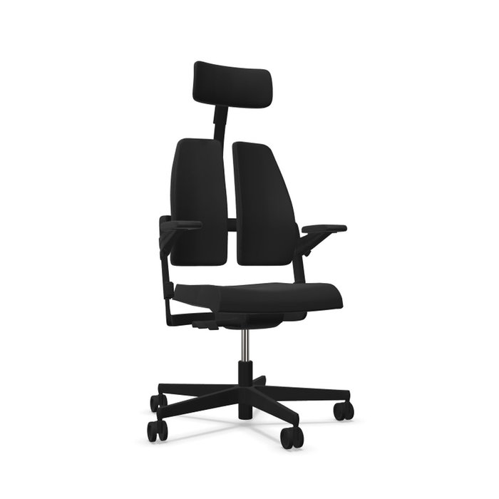 NOWY STYL Silla Xilium con Mecanismo Sincro, Brazos 3D y Cabecero Negro NOWY STYL Silla Xilium con Mecanismo Sincro, Brazos 3D y Cabecero Negro