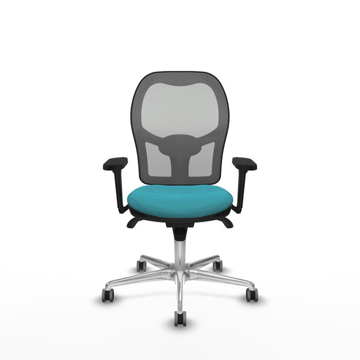PIQUERAS Y CRESPO Silla de oficina Jorquera Turquesa y Gris PIQUERAS Y CRESPO Silla de oficina Jorquera Turquesa y Gris