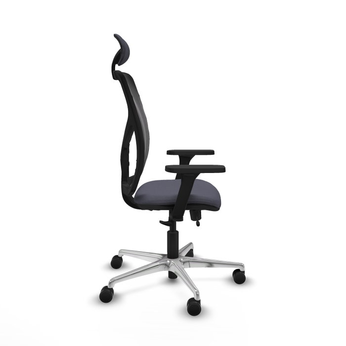 PIQUERAS Y CRESPO Silla de oficina Motilla con mecanismo Sincro/Traslack, Gris oscuro y Negro PIQUERAS Y CRESPO Silla de oficina Motilla con mecanismo Sincro/Traslack, Gris oscuro y Negro