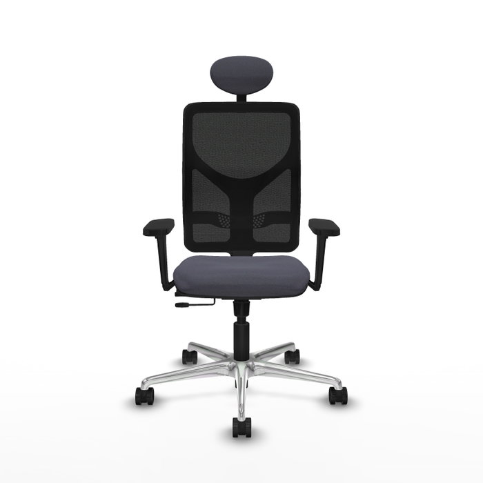 PIQUERAS Y CRESPO Silla de oficina Motilla con mecanismo Sincro/Traslack, Gris oscuro y Negro PIQUERAS Y CRESPO Silla de oficina Motilla con mecanismo Sincro/Traslack, Gris oscuro y Negro