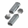 AISENS Multilector Externo ASCR-2C10-GR Gris USB-C