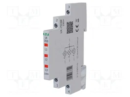 F&F Indicador de tensión 3x230VAC rojo