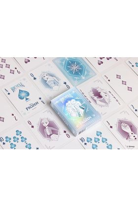Bicycle Frozen Blue & Purple Baraja De Poker Ultimate