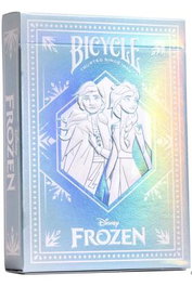 Bicycle Frozen Blue & Purple Baraja De Poker Ultimate
