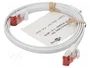 GOOBAY Patch Cord Cat 6 U/FTP 1m Blanco
