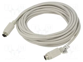 GOOBAY Cable PS/2 a PS/2 de 5m, gris