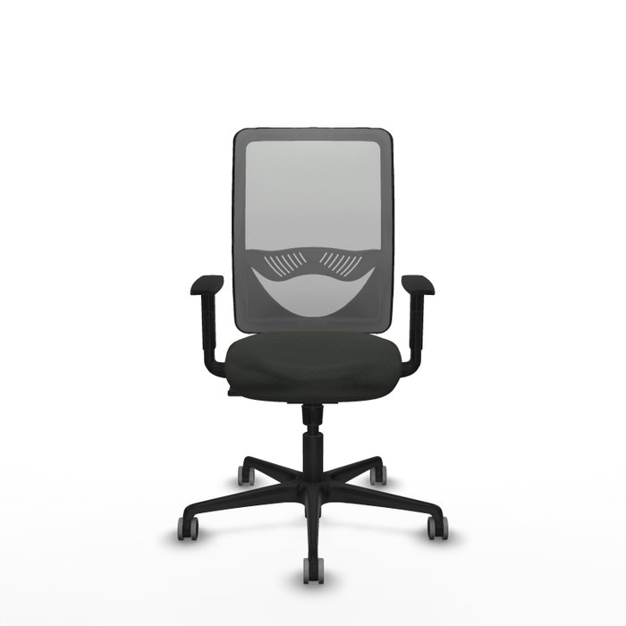 PIQUERAS Y CRESPO Silla de oficina Zulema con mecanismo Sincro, Negro y Gris PIQUERAS Y CRESPO Silla de oficina Zulema con mecanismo Sincro, Negro y Gris